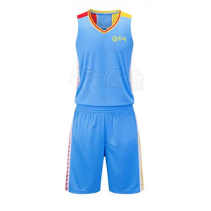 Uniforme de basket-ball professionnel 100% polyester léger et respirant ensemble personnalisé pour les amateurs de sport - Product Image 1