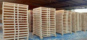 Virgin Epal Pine Wood Double-Faced 4-Way Entry <b>Warehouse</b> Card Board Pallet in 15kg <b>Bags</b> 1200*800 Euro Size 15kg <b>Bags</b> - Product Image 4