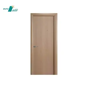 किसी भी इनडोर स्थान के लिए उच्च गुणवत्ता वाले स्पेनिश लकड़ी के आंतरिक दरवाजे ऊर्ध्वाधर स्टीम्ड बीच लिबास चमकता हुआ विकल्प