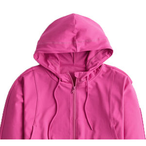 Vestido Sudadera de Felpa Personalizado para Mujer, 100% Algodón, Transpirable, Resistente al Viento, Ecológico, Diseño Bordado en Relieve en la Parte Delantera, para Invierno - Product Image 4