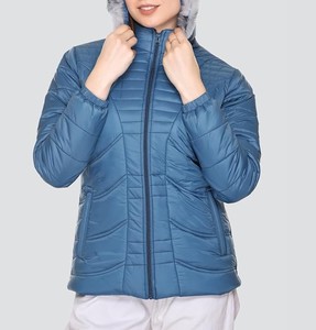 Vente en gros Veste parka d'hiver décontractée unisexe sur pied coupe-vent écologique fabriquée au Pakistan OEM - Product Image 3