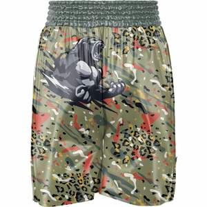 Pantalones cortos de lucha BJJ de Jiu Jitsu de boxeo MMA para hombre personalizados de alta calidad, función de estiramiento por sublimación para ropa de artes marciales - Product Image 2