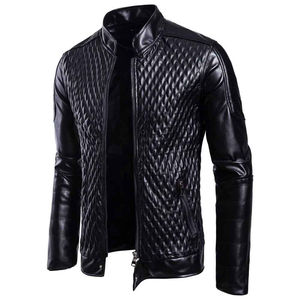 Vente chaude veste d'hiver pour hommes de qualité supérieure col montant et décoration de poche populaire fermeture éclair personnalisée de Style haute rue - Product Image 1