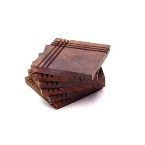 beta quality customized stylish finished blanks light wood pallet lesser burn decor <b>coasters</b> square wooden <b>coaster</b> <b>for</b> <b>drinks</b> - Product Image 6