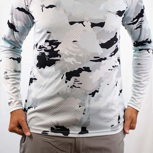 Vêtements pour hommes Vêtements de pêche Sur mesure Haute qualité OEM Nouveau design Chemises de pêche Respirantes Logo personnalisé Coton Polyester - Product Image 5