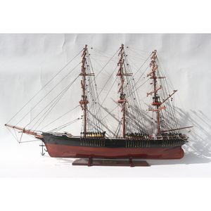 FLYING CLOUD Modèle de bateau en bois Artisanat de pin de haute qualité Livraison rapide du Vietnam Technique peinte - Product Image 1