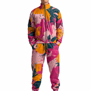 Conjunto de Sudadera y Pantalones Deportivos Sublimados Extra Grandes, Pantalones Deportivos Estampados de Corte Holgado, Traje Deportivo Estampado para Hombre, Conjuntos Deportivos Sublimados Holgados - Product Image 5