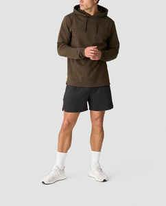 Sweat-shirt à capuche léger pour homme, tendance, en gros, sur mesure, à la demande, manches longues, vêtements de sport décontractés pour homme - Product Image 1