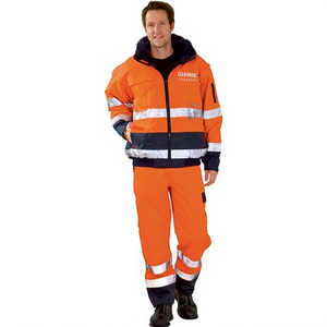 Chaqueta de Alta Visibilidad PLANAM en Naranja/Azul, Equipo de Seguridad y Supervivencia - Product Image 2