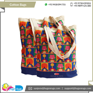 Wholesale Bag Experts in Selling 100% Carded Cotton, Recycled Cotton OEM Easy to Carry Shopping Cotton Bags. - Product Image 5