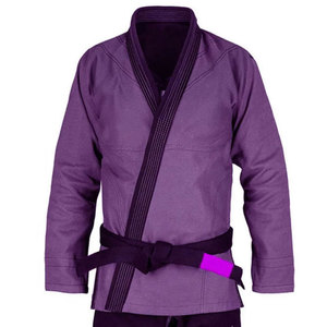 Profesional de alta calidad logotipo personalizado BJJ Gi hombres llano Jiu Jitsu Kimono venta al por mayor jiu jitsu kimonokimono de jiu jitsu - Product Image 2