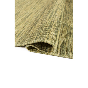 Alfombras de Yute y Cáñamo Anudadas a Mano Nomadic Threads, Color Verde Sólido, Rectangulares, PKJT-157, para Sala de Estar o Pasillo - Product Image 2