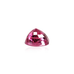 Spinelle naturelle rose facettée de 5,45 carats, formes ovale, triligne, marquise, coussin, cœur, poire, ovale, créée en laboratoire, traitée thermiquement, 8 mm - Product Image 2