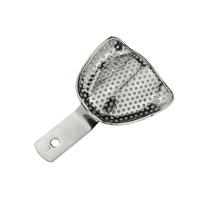 Bandejas de impresión Dental de acero inoxidable alemán, soporte superior e inferior para dientes, cubos de impresión Dental, bandejas de impresión, fabricación de dientes - Product Image 1