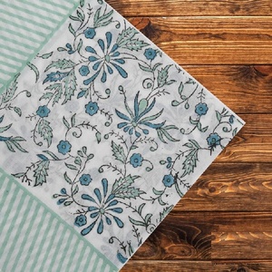 Nouvel arrivage de serviettes de Table indiennes imprimées en tissu de coton pur, ensemble de serviettes en coton fait à la main - Product Image 4