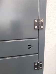 Cabinet durable de chaudière en métal aéré, conception verrouillable - Product Image 6