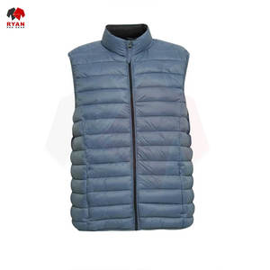 Gilet matelassé pour homme, OEM et ODM, personnalisation de la marque, gilet d'hiver chaud sans manches, approvisionnement direct d'usine - Product Image 3