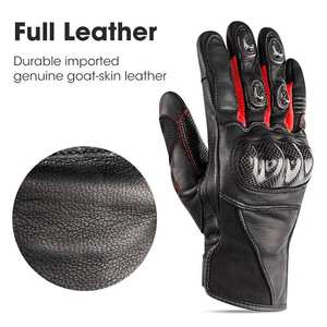 Vente chaude Gants de moto de protection complète des doigts Gants de moto à écran tactile pour homme - Product Image 2