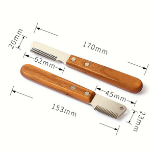 Cuchillo pelador multifuncional de 29 dientes de acero inoxidable de alta calidad para perros y gatos, último diseño - Product Image 2