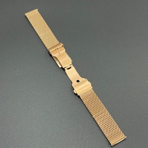 Iprg สายนาฬิกาสเตนเลสสตีลขัดเงา5N พับได้แบบหัวเข็มขัด - Product Image 2