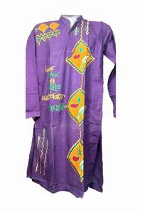 2025 Festival spécial numérique hommes Kurta ensemble genou longueur haute qualité dessiné à la main multicolore fête porter pour les mariages spécial - Product Image 2