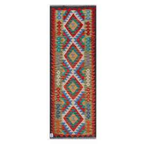 พรมกิลิมไมมาณา อัฟกานิสถาน ขนาด 202 x 71 ซม. พรมปูพื้นและชุดพรม - Product Image 1