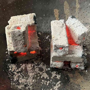 Carbón de Aserrín Cuadrado A para Asados Familiares, Sin Humo, Bajo en Cenizas, 12 kg, Embalaje en Cartón Estándar para Exportación - Product Image 6