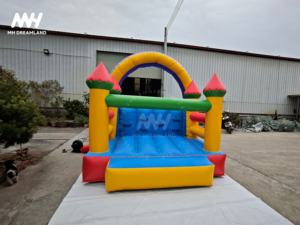 Château gonflable Doctor Dolphin pour enfants 300x270x213CM Tissu PVC Glissière Maison de rebond Souffleur 3 personnes 135KGS - Product Image 3