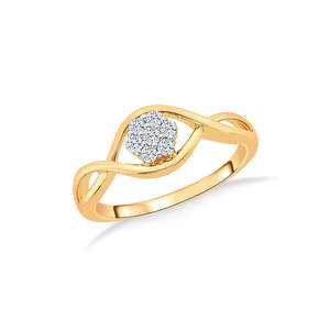 Anillo Twist of Bloom de Oro y Diamantes - Product Image 2