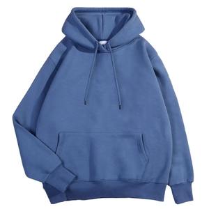 เสื้อกันหนาวลำลองมีฮู้ดสำหรับผู้หญิงสีพื้นเสื้อฟลีซวินเทจฮิปฮอปแบบ DIY เสื้อฮู้ดแบบหลวมให้ความอบอุ่นด้านหน้าฤดูหนาวสีต่างกัน - Product Image 5