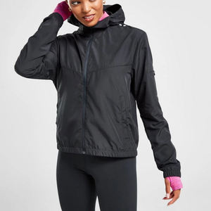 Veste coupe-vent de haute qualité OEM avec logo personnalisé imprimé de velours côtelé en polyester avec impression numérique à fermeture éclair Vêtements de sport d'extérieur pour hommes Plus - Product Image 1