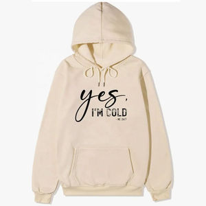 Sudadera con Capucha Estampada de Algodón Orgánico de Alta Calidad con Logotipo Personalizado, Sudadera de Gran Tamaño para Hombre, Estilo Urbano - Product Image 3