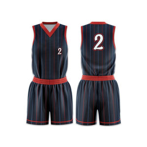 Conjunto de Uniformes de Baloncesto de Color Sólido con Logotipo Personalizado, Conjunto de Uniformes de Baloncesto de Poliéster Personalizado - Product Image 1