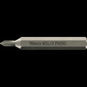 Wera 851/0 Micro PH 00 L.30mm Bit Micro-PH <b>Screwdriver</b> - Product Image 3