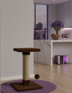 Grattoir pour chats Cocoa Dream de haute qualité, adapté à toutes les races et tailles de chats. - Product Image 2