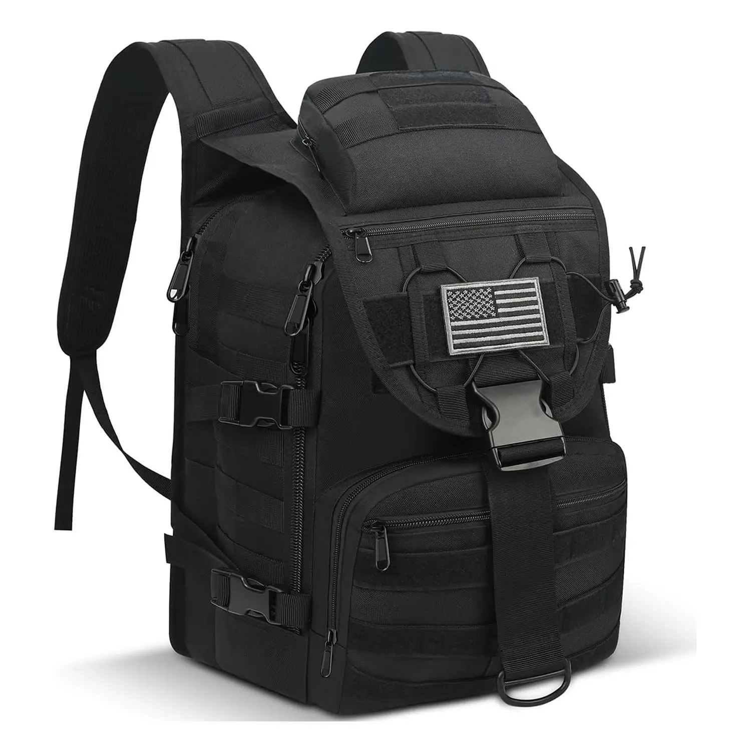 Прочный тактический рюкзак 40 л для мужчин-большой водонепроницаемый штурмовой пакет, 3-дневная сумка для вывоза насекомых, туристический рюкзак-Многофункциональный