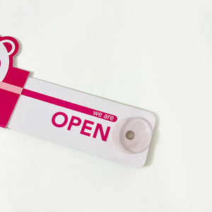 Bền PVC Nhựa Hai Mặt Mở Đóng Dấu Hiệu Thân Thiện Với Môi Chống Nước Kinh Doanh Cửa Tấm Cho Khách Sạn Căn Hộ Treo - Product Image 5