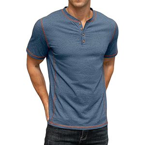 Camisetas con cuello abotonado para hombre más vendidas del fabricante profesional, precio al por mayor, ropa informal con timbre, camisetas con cuello abotonado para hombre - Product Image 1