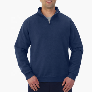 เสื้อมีฮู้ดผ้าฟลีซสำหรับผู้ชายผ้าคอเต่าผ้าโพลีเอสเตอร์/ ผ้าฝ้ายย้อมสีล้วนแบบซับลิเมชันสำหรับฤดูหนาวออกแบบได้ตามต้องการ - Product Image 4