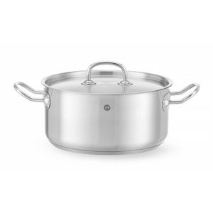 "4.9L Soup & Stock <b>Pot</b> with Lid HENDI Kitchen Line 240x(H)110mm" - Product Image 1