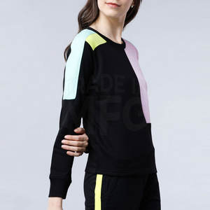 Diseño de logotipo personalizado Sudadera de manga larga para mujer Material duradero para la temporada de invierno Patrón impreso para adultos - Product Image 5