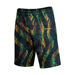 Women's Custom Printed High <b>Waist</b> Gym Shorts Breathable Cotton Activewear OEM Skinny Workout Bottoms <b>Elastic</b> <b>Waist</b> Closure Hot - Product Image 3