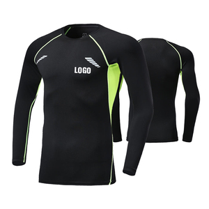 เสื้อใส่ตกปลาสำหรับผู้ชายเสื้อใส่ผื่นเสื้อผ้าป้องกันแสงแดดเสื้อรัชการ์ดผื่นคันพิมพ์ลาย - Product Image 2