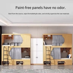 Lits superposés en bois modernes et minimalistes pour les écoles, les hôtels, les appartements et les chambres à coucher avec une garantie <span class=keywords><strong>de</strong></span> 5 ans - Product Image 3