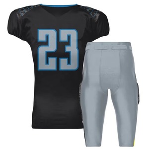 Conjuntos de uniformes de fútbol americano de verano, personalizable de LICRA Camiseta deportiva/poliéster para hombre de alta calidad, novedad - Product Image 2