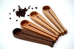 Elegant Eco-Friendly Wooden Coffee Scoop-Durable Luxury Design for Party Use Customizable Logo & Color Enhances Aroma Freshness - Product Image 2