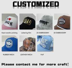 Vente en gros de casquettes de baseball à 5 panneaux en coton de haute qualité casquettes de sport de plein air personnalisées avec logo brodé pour bébés - Product Image 4