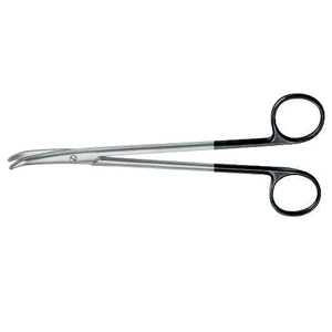 Ciseaux de dissection Fomon Supercut de qualité supérieure, en acier inoxydable, réutilisables, manche noir, finition satinée, ciseaux chirurgicaux pour - Product Image 1