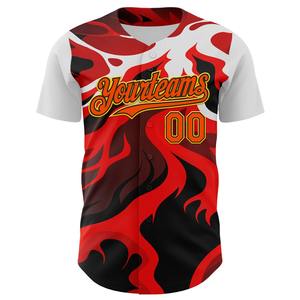 2025 nouveaux maillots en gros équipe américaine maillot de Baseball cousu accepter des chemises personnalisées - Product Image 2