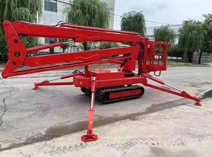 Heavy Duty Hydraulic Mobile Self-propelled Human Traction <b>Scissor</b> <b>Lift</b> Cherry Picker Warehouse Equipment with Fall protection - Product Image 5